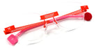 Sabine Be® Be String Pierced SB Be String Pierced 124 56 - Satin Neon Orange Eyeglasses