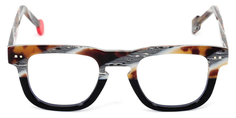 Sabine Be® Be Swag - Shiny Vintage Tortoise / Shiny Midnight Blue / White / Shiny Midnight Blue Eyeglasses