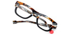 Sabine Be® Be Swag - Shiny Vintage Tortoise / Shiny Midnight Blue / White / Shiny Midnight Blue Eyeglasses