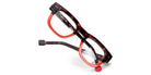 Sabine Be® Be Swag SB Be Swag 449 47 - Shiny Cherry Tortoise / Shiny Orange Eyeglasses