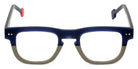 Sabine Be® Be Swag - Matte Blue Klein / Matte Taupe Eyeglasses
