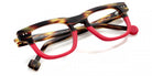 Sabine Be® Be Swag - Matte Veined Tortoise / Matte Red Eyeglasses