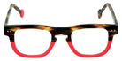 Sabine Be® Be Swag - Matte Veined Tortoise / Matte Red Eyeglasses
