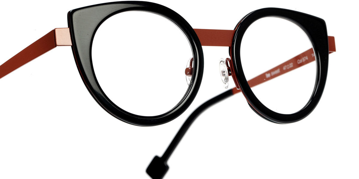 Sabine Be® Be Sweet SB Be Sweet 574 47 - Shiny Midnight Blue / Shiny Camel Eyeglasses