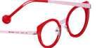 Sabine Be® Be Sweet SB Be Sweet 24 47 - Shiny Red / Satin Baby Pink Eyeglasses