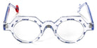 Sabine Be® Be Ten SB Be Ten 644 44 - Shiny Crystal / Majorelle Blue Eyeglasses