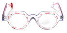 Sabine Be® Be Ten SB Be Ten 647 44 - Shiny Crystal / Neon Orange Eyeglasses