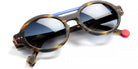 Sabine Be® Be Trendy Sun - Matte Veined Tortoise / Satin Blue Klein Sunglasses