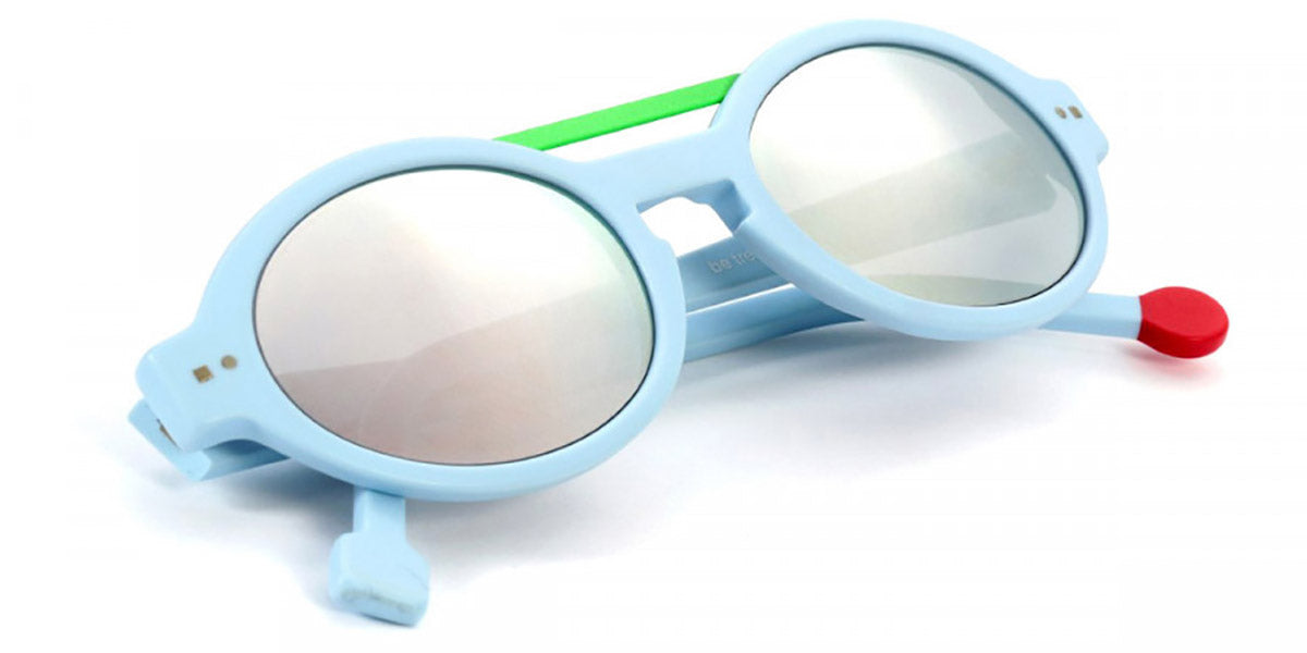 Sabine Be® Be Trendy Sun - Matte Baby Blue / Satin Neon Green Sunglasses