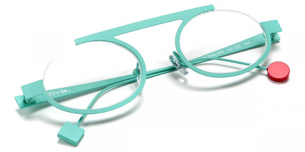 Sabine Be® Be Trust Slim - Satin Turquoise Eyeglasses
