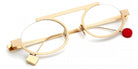 Sabine Be® Be Trust Slim - Polished Pale Gold Eyeglasses