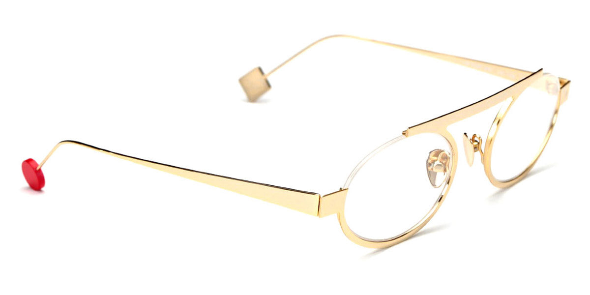 Sabine Be® Be Trust Slim - Polished Pale Gold Eyeglasses