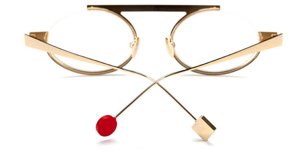 Sabine Be® Be Trust Slim - Polished Pale Gold Eyeglasses