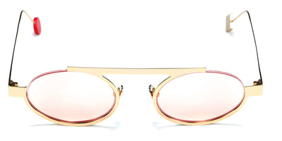 Sabine Be® Be Trust Slim Sun Summer SB Be Trust Slim Sun Summer 129pec 49 - Polished Pale Gold with pink lenses Sunglasses