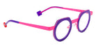 Sabine Be® Be Twist Eyeglasses - 241 Shiny Purple/Satin Neon Pink