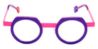 Sabine Be® Be Twist Eyeglasses - 241 Shiny Purple/Satin Neon Pink