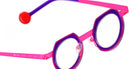 Sabine Be® Be Twist Eyeglasses - 241 Shiny Purple/Satin Neon Pink