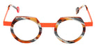 Sabine Be® Be Twist Eyeglasses - 259 Shiny Vintage Tortoise/Satin Neon Orange