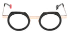 Sabine Be® Be Twist Eyeglasses - 811 Glossy Black/Polished Rose Gold