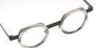 Sabine Be® Be Twist Eyeglasses - 812 Shiny Gray Horn/Dark Gray Satin