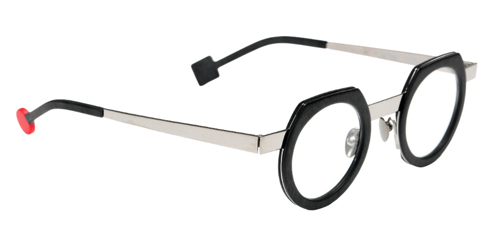 Sabine Be® Be Twist Eyeglasses - 813 Slate Gray Marbled Matte/Polished Ruthenium