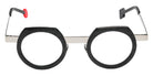 Sabine Be® Be Twist Eyeglasses - 813 Slate Gray Marbled Matte/Polished Ruthenium