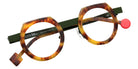 Sabine Be® Be Twist Eyeglasses - 814 Matte Tortoiseshell/Khaki Satin