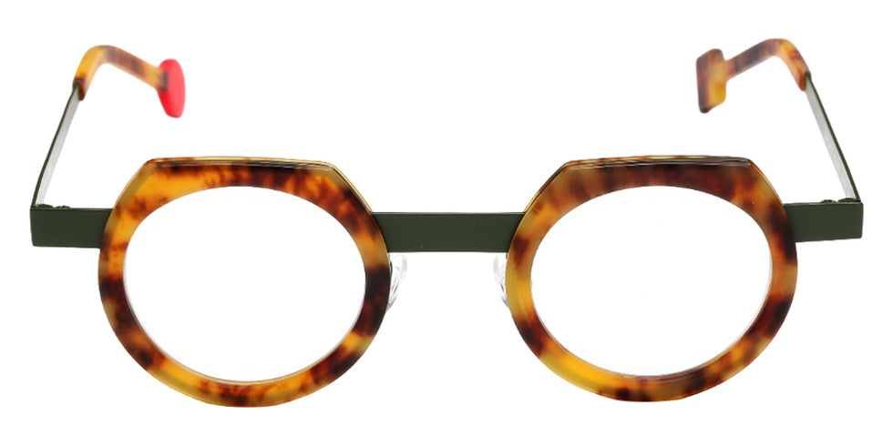 Sabine Be® Be Twist Eyeglasses - 814 Matte Tortoiseshell/Khaki Satin