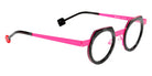 Sabine Be® Be Twist Eyeglasses - 815 Shiny Fawn Gray/Neon Pink Satin