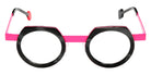 Sabine Be® Be Twist Eyeglasses - 815 Shiny Fawn Gray/Neon Pink Satin