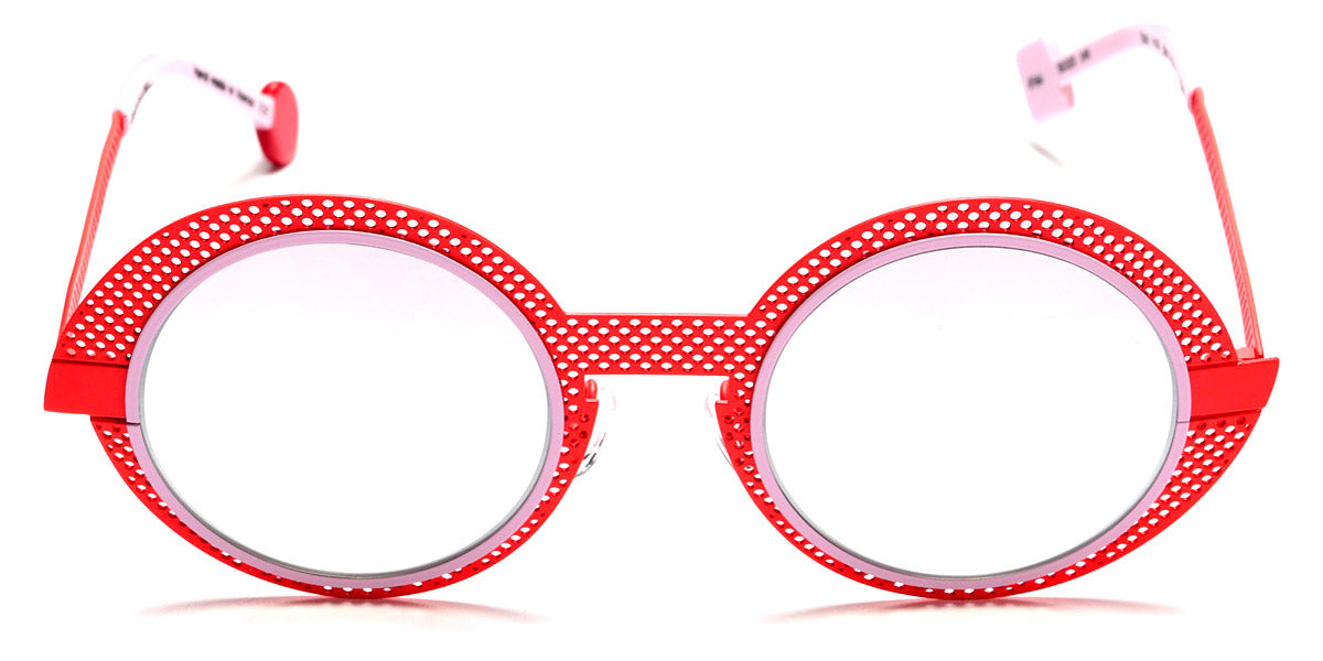 Sabine Be® Be Val De Loire Hole Sun SB Be Val De Loire Hole Sun 566 50 - Satin Neon Orange Perforated / Satin Baby Pink Sunglasses