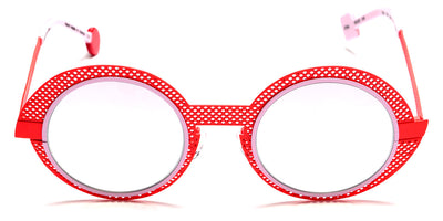 Sabine Be® Be Val De Loire Hole Sun SB Be Val De Loire Hole Sun 566 50 - Satin Neon Orange Perforated / Satin Baby Pink Sunglasses