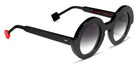 Sabine Be® Be Val De Loire Sun SB Be Val De Loire Sun black12 51 - Shiny Black Snake Sunglasses