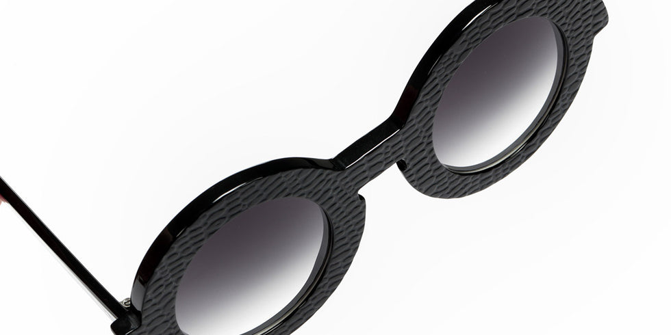 Sabine Be® Be Val De Loire Sun SB Be Val De Loire Sun black12 51 - Shiny Black Snake Sunglasses