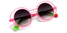 Sabine Be® Be Val De Loire Wire Sun SB Be Val De Loire Wire Sun 126 50 - Satin Neon Pink Sunglasses