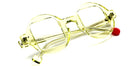 Sabine Be® Be Whaouh ! SB Be Whaouh 336 42 - Shiny Translucent Yellow Eyeglasses