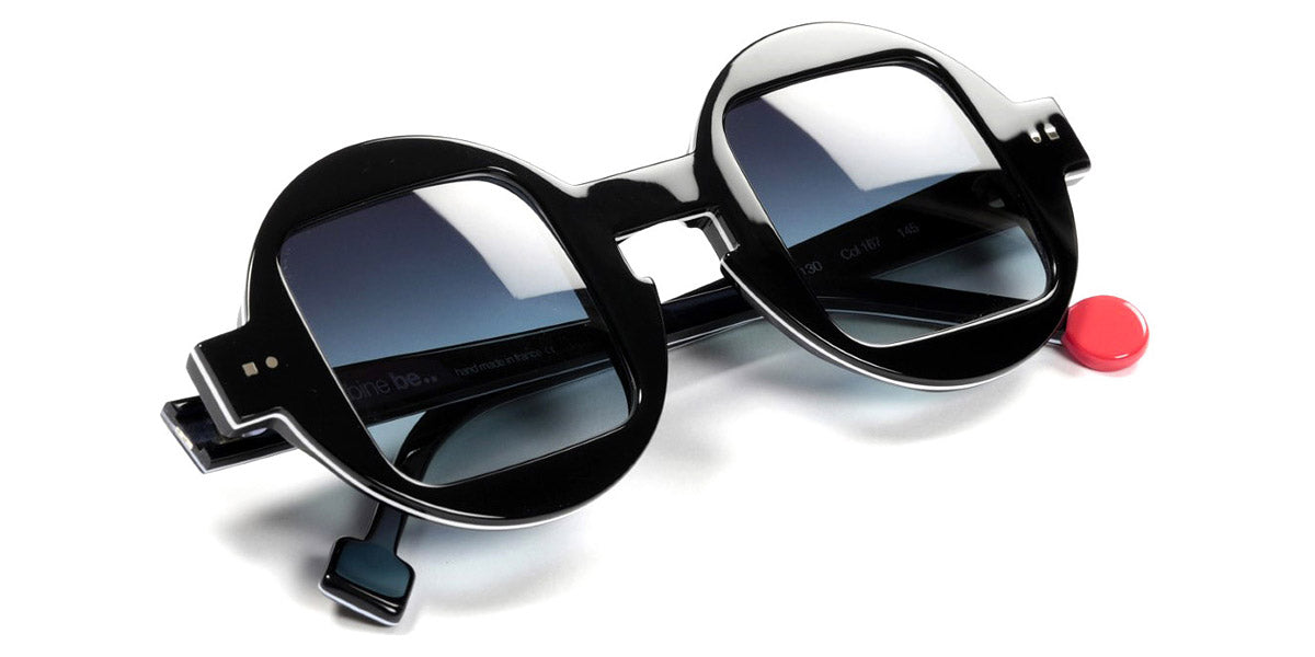 Sabine Be® Be Whaouh ! Sun SB Be Whaouh ! Sun 167 42 - Shiny Midnight Blue/White / Shiny Navy Blue Sunglasses