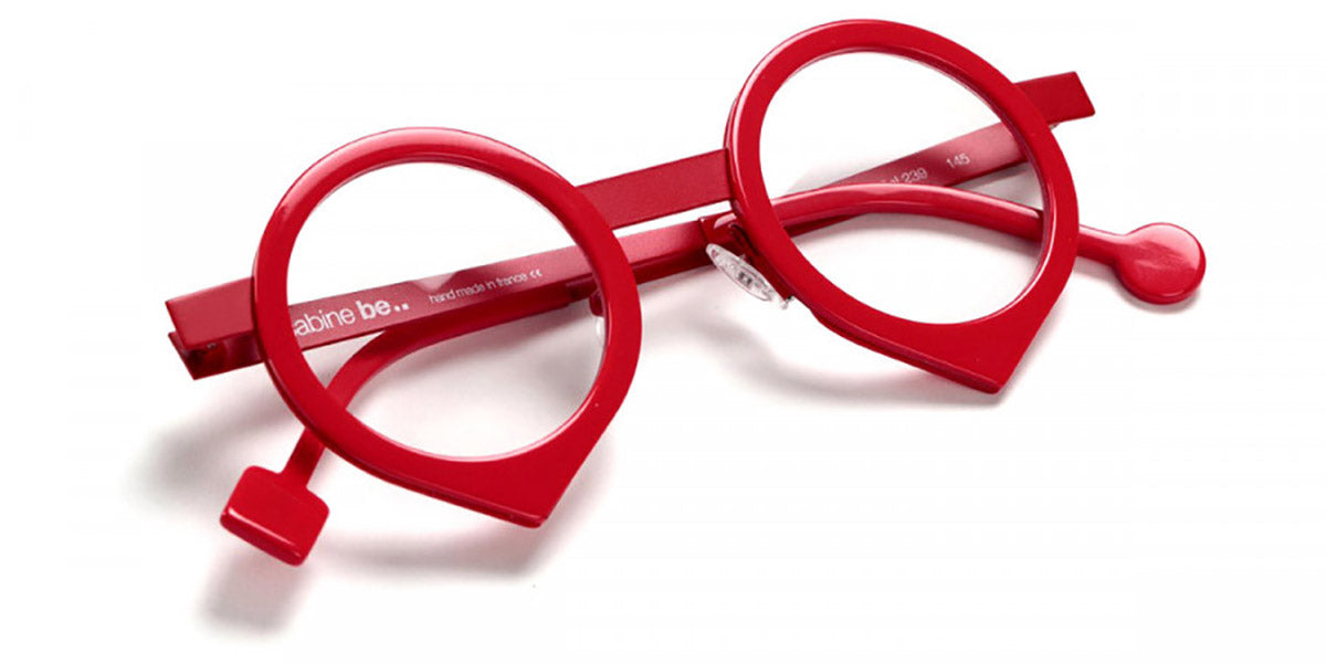 Sabine Be® Be Yang - Shiny Red / Satin Red Eyeglasses