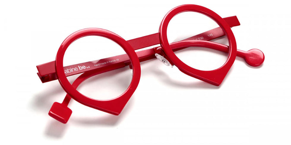 Sabine Be® Be Yang - Shiny Red / Satin Red Eyeglasses