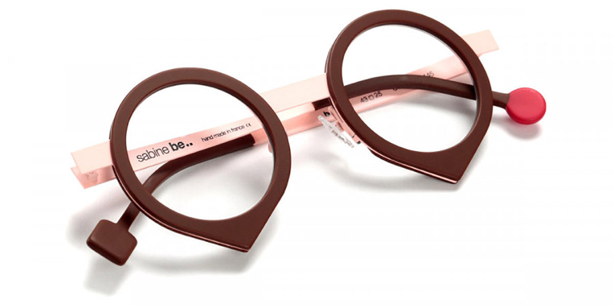 Sabine Be® Be Yang - Matte Brown / Satin Salmon Eyeglasses