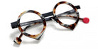 Sabine Be® Be Yang - Shiny Vintage Tortoise / Satin Shiny Navy Blue Eyeglasses