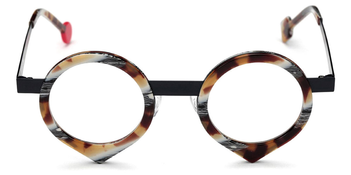 Sabine Be® Be Yang - Shiny Vintage Tortoise / Satin Shiny Navy Blue Eyeglasses