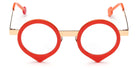 Sabine Be® Be Yang - Shiny Orange / Polished Rose Gold Eyeglasses