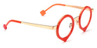 Sabine Be® Be Yang - Shiny Orange / Polished Rose Gold Eyeglasses