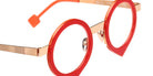 Sabine Be® Be Yang - Shiny Orange / Polished Rose Gold Eyeglasses