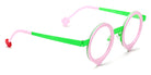 Sabine Be® Be Yang - Shiny Baby Pink / Satin Neon Green Eyeglasses