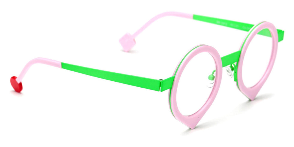 Sabine Be® Be Yang - Shiny Baby Pink / Satin Neon Green Eyeglasses
