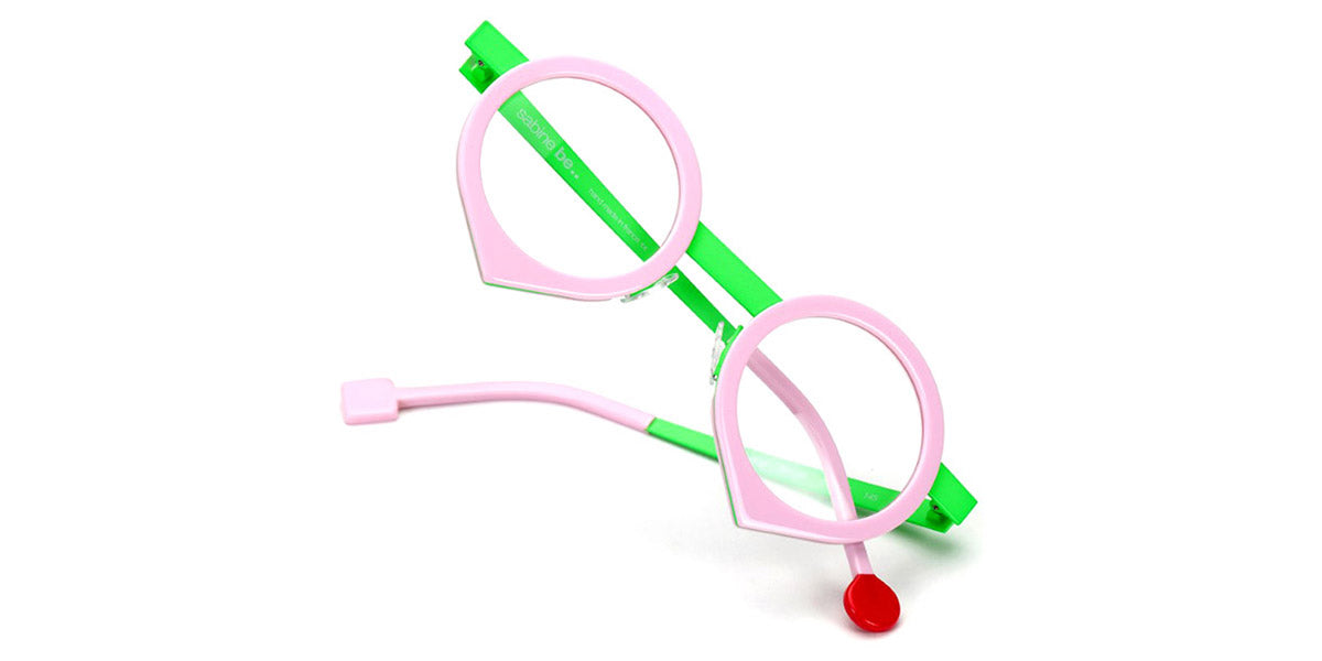 Sabine Be® Be Yang - Shiny Baby Pink / Satin Neon Green Eyeglasses