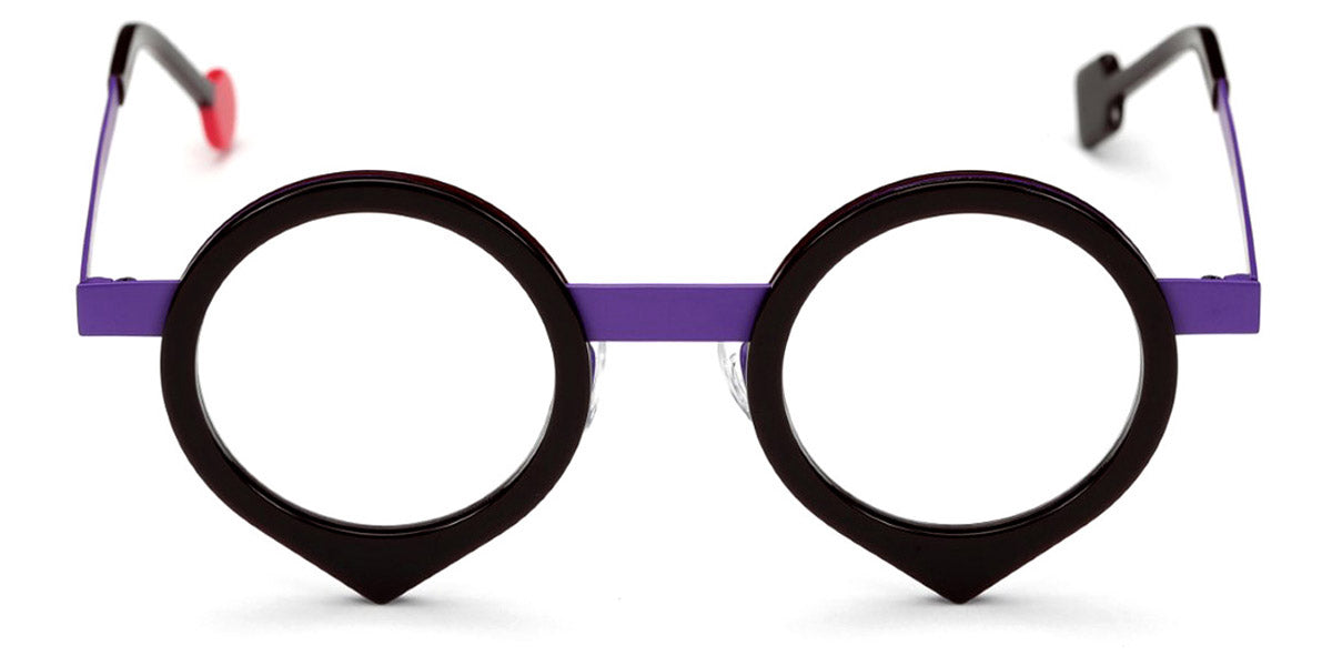 Sabine Be® Be Yang - Shiny Dark Choco / Satin Purple Eyeglasses