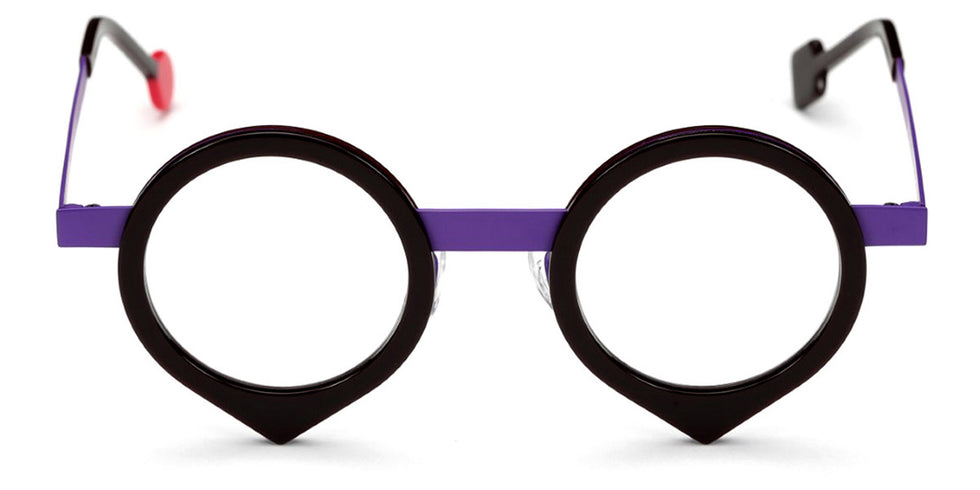 Sabine Be® Be Yang - Shiny Dark Choco / Satin Purple Eyeglasses